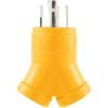 imageCamco 55438 PowerGrip 30M2 x 15F 4Prong Generator AdapterOne Size