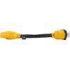imageCamco 55552 18quot 1450 50 AMP Standard PowerGrip Plug to SS250 50 AMP Locking Receptacle Adapter