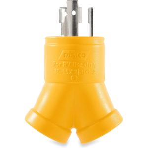 imageCamco 55438 PowerGrip 30M2 x 15F 4Prong Generator AdapterNo Size