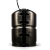 imageCamco Single CamperRV Propane Tank Cover  Features a Removable Top Panel ampamp HeavyDuty Polymer Design  Fits 20lb Steel Single Tanks 40578Black