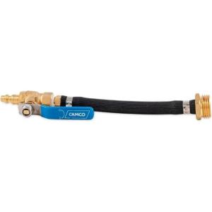 image:imageCamco RV Winterization Fresh Water Blow Out Hose with Ball Valve  Easy to Use amp Features Double Brass Build  Essential RV Winterizing Tool  for Use with an Air Compressor 36170One Size