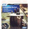 image:imageCamco Collapsible Bucket with Storage Case  Durable Pop Up Bucket with Watertight Fabric Holds 3 Gallons of Water  Great for RVs Camping Fishing Boating Hiking and More  Camouflage 42994Camouflage