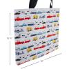 image:imageCamco Life is Better at The Campsite Canvas Tote Magnetic ClosureWhite With Retro Rv Print