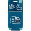 image:imageCamco Life is Better at The Campsite Sleeve  Neoprene Soda or Beer Coolie Fits 12 oz Cans Navy Blue and Gold Seal  53247Texas Flag Camper