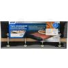 image:imageCamco RV Wrap Around Double Ribbed Step Rug  Easy Install  Easy to Clean  Blue 42954Black