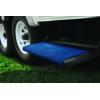 image:imageCamco Wrap Around Step Rug  Protects Your RV from Unwanted Tracked in Dirt  Works on Electrical and Manual RV Steps  Blue 42924