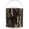 image:imageCamco Collapsible Bucket with Storage Case  Durable Pop Up Bucket with Watertight Fabric Holds 3 Gallons of Water  Great for RVs Camping Fishing Boating Hiking and More  Camouflage 42994Camouflage