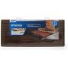 image:imageCamco RV Wrap Around Double Ribbed Step Rug  Easy Install  Easy to Clean  Blue 42954Brown