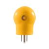 image:imageCamco 55325 15 AMP Male  30 AMP Female 90 Degree Electrical Adapter YellowOne Size