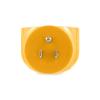 image:imageCamco 55325 15 AMP Male  30 AMP Female 90 Degree Electrical Adapter YellowOne Size
