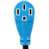 image:imageCamco 55451 Electric Vehicle Dogbone Dryer Plug Adapter with PowerGrip Handle 30Amp Male to 50Amp Female 12Inch  Safely Converts Your Electrical Connection Type