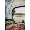 image:imageCamco Life is Better at The Campsite CamperRV Bunk Sized Bed Sheets  Features VintageInspired Camping Theme on Red Plaid amp Navy Flat Sheet  Soft Machine Washable Polyester  3Piece Set 53120