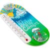 image:imageCamco Life is Better at The Campsite Indoor Outdoor Thermometer  Features Temperature Range from 22F to 122F amp 30C to 50C  Includes 2 Suction Cups for Window Placement  Camping Design 53366