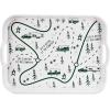 image:imageCamco Life is Better at The Campsite Melamine RV Serving Tray  Features RV amp Map Themed Design  Great for Kitchen Prep Picnics Grilling and More  Serving Platter is Dishwasher Safe 53488