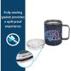image:imageCamco Life is Better at The Campsite Stainless Steel Coffee Mug  Microwave amp Dishwasher Safe  Features Double Wall Vacuum Insulation amp RV Constellation Design  Holds 14oz 53310