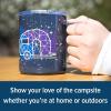 image:imageCamco Life is Better at The Campsite Stainless Steel Coffee Mug  Microwave amp Dishwasher Safe  Features Double Wall Vacuum Insulation amp RV Constellation Design  Holds 14oz 53310