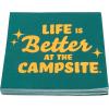 image:imageCamco Life is Better at the Campsite Paper Napkins Dark Green  6 12 x 6 12  30 count 53495Standard Pack of 2