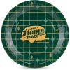image:imageCamco Life is Better at the Campsite Paper Plates  9Inch  Green Grid 25Count 534929 Pack of 2