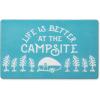 image:imageCamco Life is Better at The Campsite AntiFatigue Kitchen Mat  Features RV Sketch Design  Reduces Discomfort While Standing for Extended Time  Features a NonSlip Surface  30 x 18 x 34 in 53435White