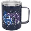 image:imageCamco Life is Better at The Campsite Stainless Steel Coffee Mug  Microwave amp Dishwasher Safe  Features Double Wall Vacuum Insulation amp RV Constellation Design  Holds 14oz 53310