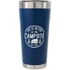 image:imageCamco Life is Better at The Campsite Stainless Steel Tumbler  Features Double Wall Vacuum Insulation for HeatIce Retention amp Unique Life is Better At the Campsite Design  Holds 20 oz 5332320 oz