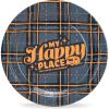 image:imageCamco Life is Better at the Campsite Paper Plates  7Inch  Blue Plaid  25Count 53494