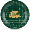 image:imageCamco Life is Better at the Campsite Paper Plates  9Inch  Green Grid 25Count 534929