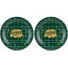 image:imageCamco Life is Better at the Campsite Paper Plates  9Inch  Green Grid 25Count 534929 Pack of 2