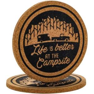 image:imageCamco 53228 Libatc Coaster Cork Truck Trailer 2 Pack