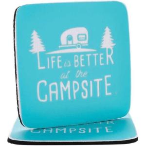 image:imageCamco 53230 Libatc Coaster Neoprene Blue Design 2 Pack