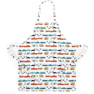 image:imageCamco Life is Better at The Campsite Adjustable Apron  Features a Truck and TreeThemed Design Made Entirely of Cotton and is Machine Washable 53258Multicolor