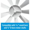 image:imageCamco Replacement CamperRV Vent Inverse Fan Blade  Features a 6Inch Diameter  Compatible with Counterclockwise Intake or Clockwise Exhaust 40429One Size