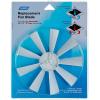 image:imageCamco Replacement CamperRV Vent Inverse Fan Blade  Features a 6Inch Diameter  Compatible with Counterclockwise Intake or Clockwise Exhaust 40429One Size