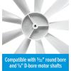 image:imageCamco Replacement CamperRV Vent Inverse Fan Blade  Features a 6Inch Diameter  Compatible with Counterclockwise Intake or Clockwise Exhaust 40429One Size