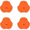image:imageCamco 42260 RV Cover Gutter Spout Guard Kit with Adhesive RV Cover Reinforcement Strips  Protects Your RVs Gutter Spouts and Aids in RV Cover Installation OrangeGutter Spout Guards Only