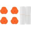 image:imageCamco 42260 RV Cover Gutter Spout Guard Kit with Adhesive RV Cover Reinforcement Strips  Protects Your RVs Gutter Spouts and Aids in RV Cover Installation OrangeGutter Spout Guard Kit