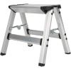 image:imageCamco Folding Metal Step Stool  Perfect for Hard to Reach Areas in Kitchens and Closets Great as a Truck Stool Folds for Easy Storage 43672 SilverOne SizeOne Size