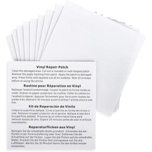 image:imageCamco Vinyl Air Mattress Patches  Repairs Inflatable Products  Easy to Apply  Measures 3x3 Includes a Pack of 10 Patches 51098