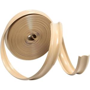 image:imageCamco Vinyl Trim Insert with UV Inhibitors for Extended Life  Replace Cracked and Stained RV Trim Inserts 1 x 100 White 25202Beige