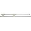 image:imageCamco 28 Double RV Refrigerator Bar Holds Food and Drinks in Place During Travel Prevents Messy Spills Spring Loaded and Extends Between 16 and 28  Gray  44075