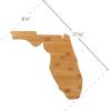 image:imageCamco 53111 Bamboo Cutting Board FloridaShaped  Perfect for Kitchen Use or Wall Decoration  Moisture ResistantFlorida