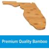 image:imageCamco 53111 Bamboo Cutting Board FloridaShaped  Perfect for Kitchen Use or Wall Decoration  Moisture ResistantFlorida