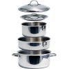 image:imageCamco Mfg 43921 Cookware 10 Pc Set Nesting Stainless SteelStainless Steel