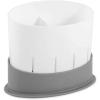 image:imageCamco 43513 Countertop Utensil Drainer  Perfect for Storing and Drying Eating Utensils Sponges Brushes and Soap  Includes A Perforated Drainer and Base to Keep Countertops Dry