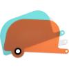 image:imageCamco Life is Better at The Campsite Flexible RV Shaped Cutting Mat Set  Prevents Food Cross Contamination with 3 Color Coded Cutting Mats  Dishwasher Safe 43771