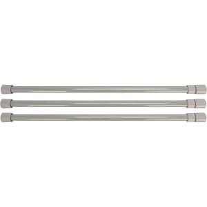 image:imageCamco 28 RV Refrigerator Bars  3 pack Holds Food and Drinks in Place During Travel Prevents Messy Spills Extends Between 16 and 28  Gray 44055