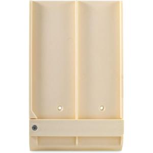 image:imageCamco 43587 Large Knife Safe for Wide ChefStyle Knives Beige  Frees Counter Space  Safely Stores 2 Larger ChefStyle Knives