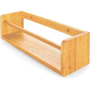 image:imageCamco Mountable Spice Rack  Made of Durable Wood Construction  Includes All mounting Hardware 53099