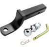 image:imageCamco EazLift Heavy Duty Ball Mount Kit Attaches to 2 Hitch Receiver to Create Ball Mount Location8 Length 2 Drop  Rise 178 Ball3500 lb Tow RatingDurable Powder Coated Steel 482739 Length  4 Drop  2  Rise