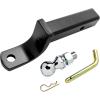 image:imageCamco EazLift Heavy Duty Ball Mount Kit Attaches to 2 Hitch Receiver to Create Ball Mount Location8 Length 2 Drop  Rise 178 Ball3500 lb Tow RatingDurable Powder Coated Steel 482739 Length  4 Drop  2  Rise